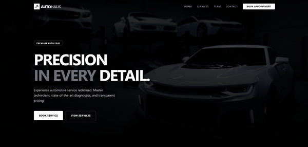 Auto Service Business